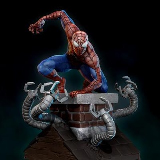 spiderman marvel 2020 statue 3dprintmodel9x 3d print model - Mito3D