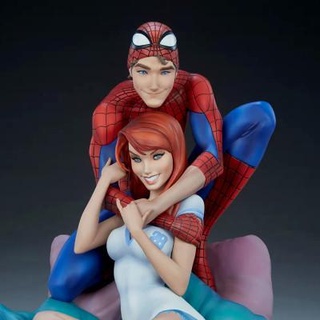 spiderman mary jane diorama 3dprintmodel9x 3d print model - Mito3D