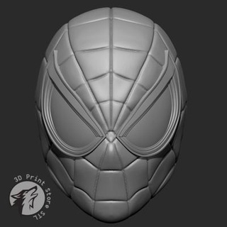 spiderman mask marvel comics - 3d print model 3dprintstorestl 3d print model - Mito3D