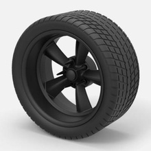 sport roue 3 impression prêt 3d modèle 3d print model - Mito3D
