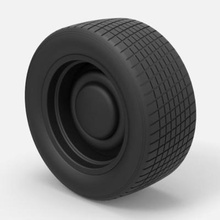 sport wheel 5 print ready 3d model 3d print model - Mito3D