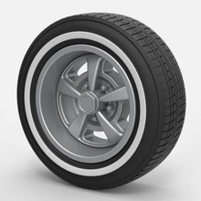 sport wheel 9 print ready 3d model 3d print model - Mito3D