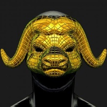 calamar juego VIP búfalo máscara cosplay impresión Listo 3d modelo blackstar90 3d print model - Mito3D
