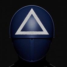 calamar juego soldado máscara plegable movible impresión Listo 3d modelo blackstar90 3d print model - Mito3D