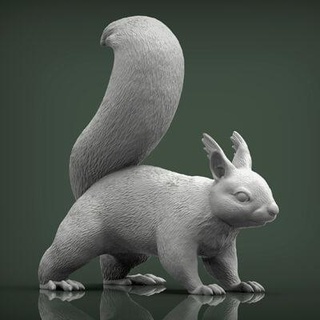 squirrel 3d print model alexander3dart 3d print model - Mito3D