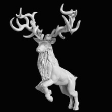 stag figurine - print ready 3d model anifigs 3d print model - Mito3D