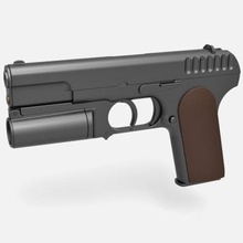 padrão pistola rei agentes impressão pronto 3d modelo 3d print model - Mito3D