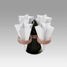 étoile randonnée planteur vase impression prêt 3d modèle 3d print model - Mito3D