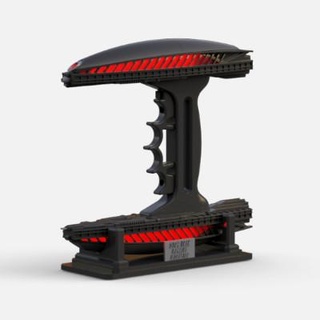 Estrela caminhada Romulan disruptor makerlab 3d print model - Mito3D