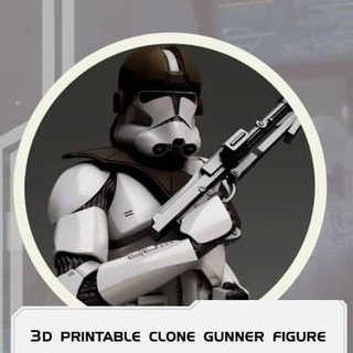 star wars 3d printable clone gunner figure thomas 125 3d print model - Mito3D
