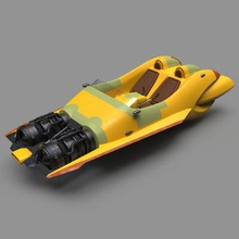 star wars anakin speeder print ready 3d model high poly printing doesn't have texture uvs color image just representation 3d print model - Mito3D