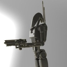 Estrela guerras batalha andróide impressão pronto 3d modelo 3d print model - Mito3D