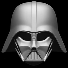 star savaşlar Darth Vader kask Yazdır hazır 3d model 3d print model - Mito3D