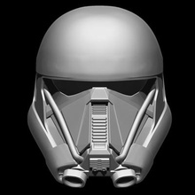 stella guerre Morte soldato casco Stampa pronto 3d modello 3d print model - Mito3D