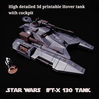 star savaşlar Hovertank 3d Yazdır model Thomas 125 3d print model - Mito3D