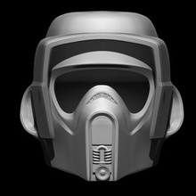 star wars scout trooper helmet print ready 3d model 3d print model - Mito3D
