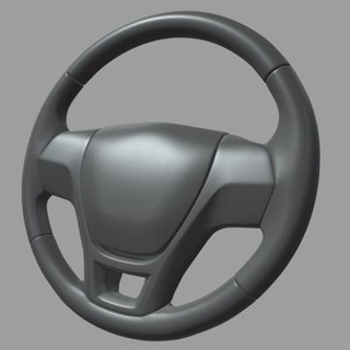 direccion rueda coche vehiculo 01 3d impresión modelo viperjr3d 3d print model - Mito3D