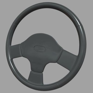 direccion rueda coche vehiculo 02 3d impresión modelo viperjr3d 3d print model - Mito3D