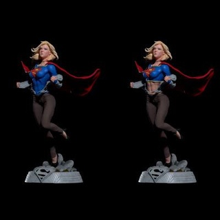 supergirl 3d impressão modelo doer amanhecer 3d print model - Mito3D