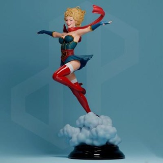 supergirl marvel - 3d print model dawnhurt 3d print model - Mito3D