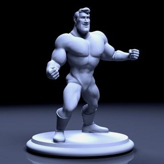superman daz4ren 3d print model - Mito3D