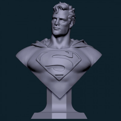 superhombre busto sabini dechento 3D print model - Mito3D