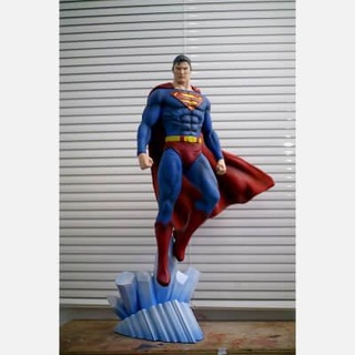 Süpermen hayran Sanat heykel 3d Yazdır model 3dprintingdesigner 3d print model - Mito3D
