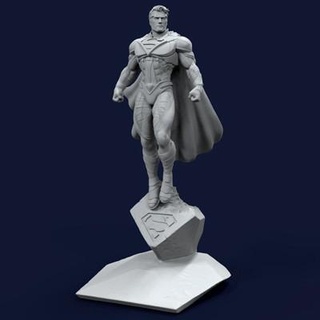 superman standing pose 3d statue msprenders 3d print model - Mito3D