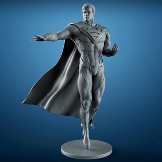 superhombre estatuas 3d impresión modelo 3dprintingdesigner 3d print model - Mito3D