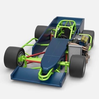 supermodified race car 1 25 - 3d print model cosplayitemsrock 3d print model - Mito3D