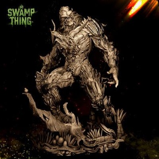 swamp thing statues - 3d print model 3dmodeldesigner 3d print model - Mito3D