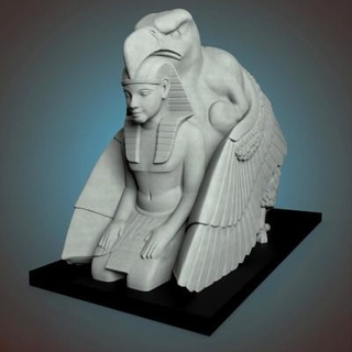 simbolo Egitto 3d Stampa modello maplusema 3d print model - Mito3D