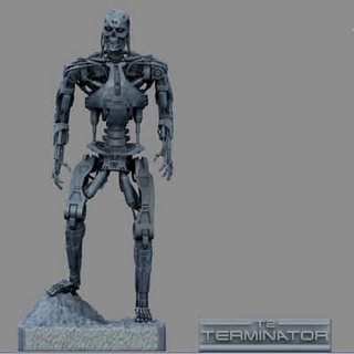 800 t2 Terminator Detail 3d drucken Modell skynet 2029 3d print model - Mito3D