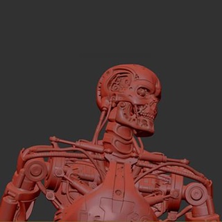 Exterminador Futuro t 800 endoesqueleto requisito t1 v2 Alto detalhe 3d impressão modelo skynet 2029 3d print model - Mito3D