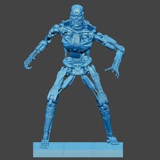 terminator t-800 endoskeleton t1 v4 3d print model skynet-2029 3d print model - Mito3D