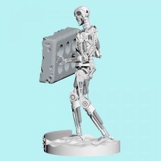 sonlandırıcı t 800 iç iskelet t4 skynet 2029 3d print model - Mito3D