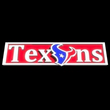 texans nfl logo banner print ready 3d model type football team created using blender open source modeling rendering animation software tool which you can download free blenderorg have used maya found comparable easier use 3d print model - Mito3D