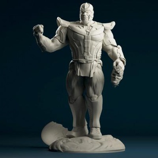 Thanos capitão América morto pipepipe123 3d print model - Mito3D