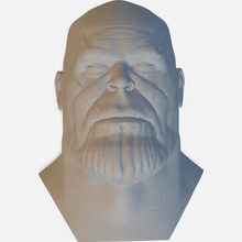 thanos head print ready 3d model high detail bustformat file stlthe stl personal use only do not copy redistribute workthank you 3d print model - Mito3D