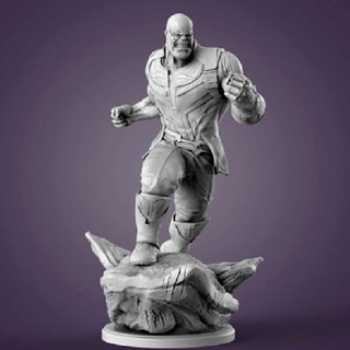 Thanos maravilha esculturas 3d impressão modelo doer amanhecer 3d print model - Mito3D