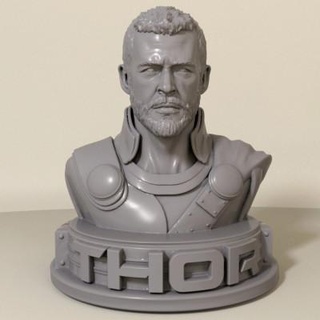Thor büst 3dmodeldesigner 3d print model - Mito3D