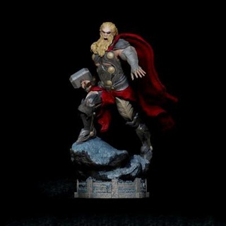 Thor maravilla estatua 3dmodeldesigner 3d print model - Mito3D