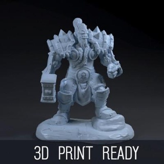 esclavo mundo Warcraft greycheshire 3d print model - Mito3D