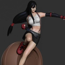 tifa lockhart - final fantasy vii remake print ready 3d model fictional character square's now square enix role-playing video game we all looking forward her return have divided individual parts make easy printing obj stl files zbrush original ztl you customize like version 10 hope guys thanks so much viewing my 3d print model - Mito3D