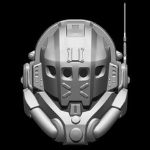 caída Titán 2 piloto ciencia fi casco impresión Listo 3d modelo lafactorystore 3d print model - Mito3D