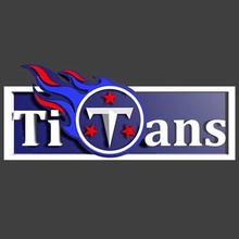 titans nfl logo print ready 3d model virtual football team created using blender open source modeling rendering animation software which can downloaded free blenderorg 3d print model - Mito3D