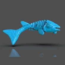 tmnt peixe coçar arranhão impressão pronto 3d modelo Paburoviii 3d print model - Mito3D