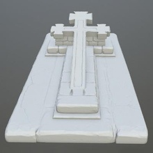 tombstone 13 - print ready 3d model icekazim 3d print model - Mito3D