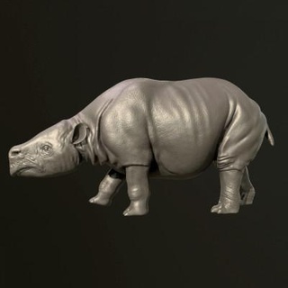 toxodon extinct mammal - 3d print model anthodon 3d print model - Mito3D