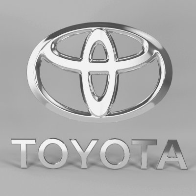 toyota logo - print ready 3d model hovak 3D print model - Mito3D